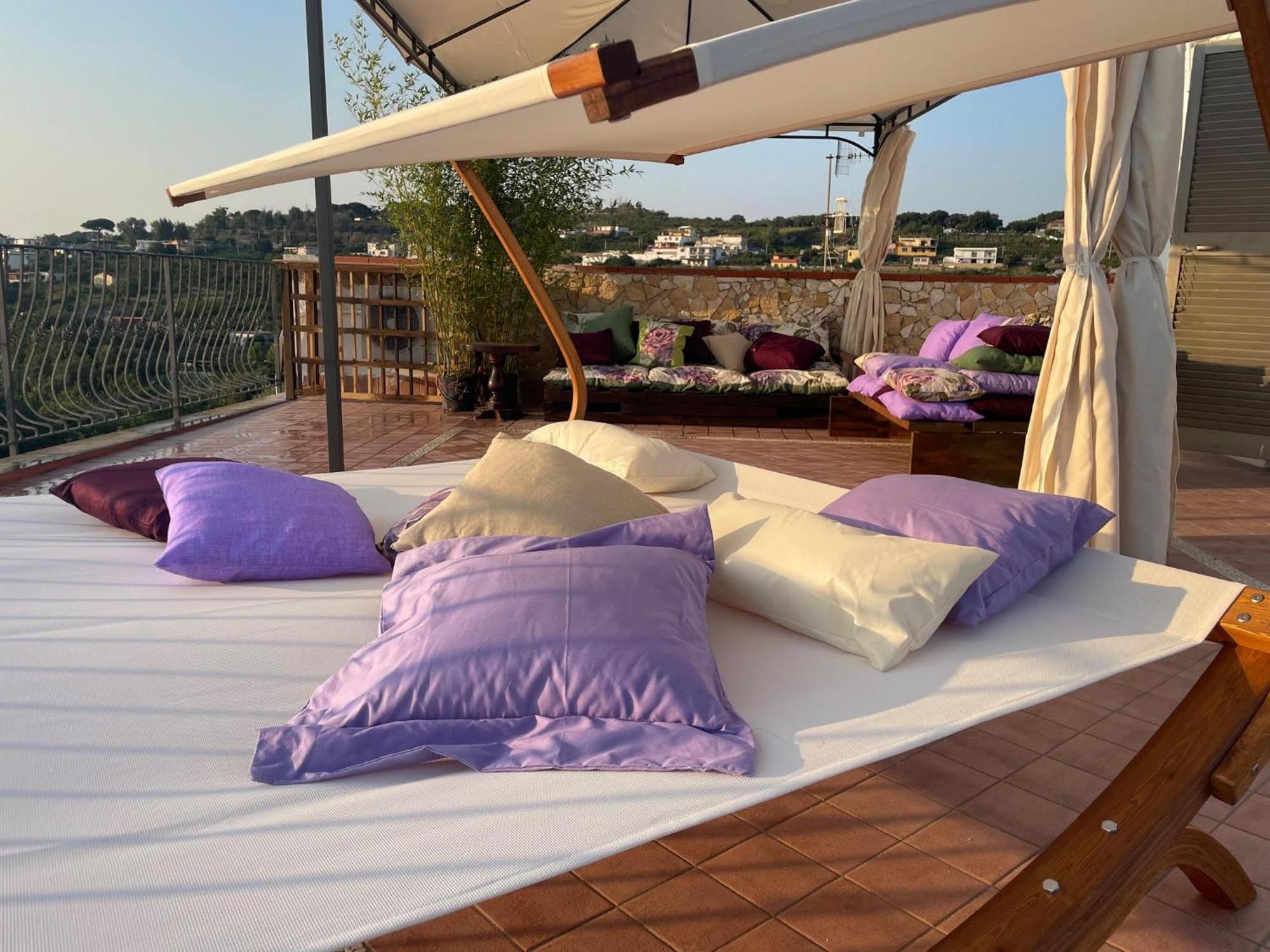 Domus Parva - Villa Con Bio-Piscina, Spa Privata E Appartamenti Panoramici Баколі Екстер'єр фото